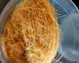 A picture of step 1 of Kunafa.