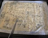 A picture of step 3 of Spiced sourdough crackers with yogurt and honey dip 🍪🍯.