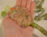 百花釀蘆筍的食譜步驟6照片
