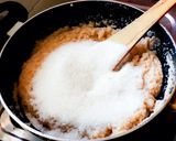 A picture of step 4 of Wheat rava kesari.