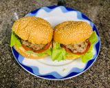 Hình bước làm 3 của món Hamburger Bò