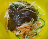 Hình bước làm 3 của món Salad tam sắc