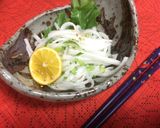 A picture of step 7 of Japanese Radish Salad.