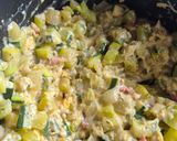 Une image de l'étape 2 de 🥒🍳 Courgettes à l'œuf et au fromage en cocotte 😋.