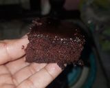 A picture of step 5 of Cakey brownies soft and moist.