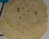 A picture of step 6 of Butter tortilla wraps.