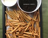 Gambar langkah 2 resipi Papero Oreo.