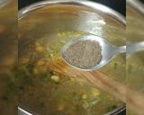 A picture of step 7 of Lemon Coriander corn soup & garlic chana.