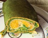 A picture of step 6 of Tri colour bread.