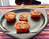 Une image de l'étape 3 de Tomates rôties aux parmesan.