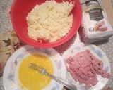 Pas rețetă Bulete de cașcaval, feta și șuncă 2 fotografie