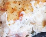 Une image de l'étape 8 de Gratin de Gnocchis saumon poireaux. # octobre.