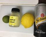 #15 - Air soda lemon dan jeruk nipis ala cafe langkah memasak 1 foto