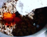 A picture of step 2 of Beef minced Pizza🍕.