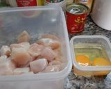 A picture of step 2 of Karahi.Chicken manchorian.