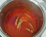 Halászlé gyúrt tésztával gluténmentesen recept fázis 6 fotója