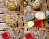 A picture of step 2 of Gond kathira(Almond Gum) Drink In Three Different Flavours.