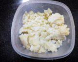 A picture of step 1 of Potato smileys.