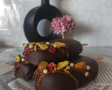 Foto del paso 5 de la receta: Paletas de bizcocho, dulce de leche, coco y chocolate 😍