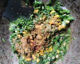A picture of step 3 of Methi Corn Masala.