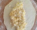 Sajtos, túrós, fokhagymás lepény recept fázis 4 fotója