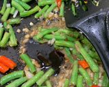 A picture of step 2 of Chinese style French Beans.