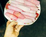 Hình bước làm 4 của món Sen tam tấu eatclean
