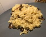 รูปขั้นตอนการทำที่ 6 ของ Risotto กับเห็ด