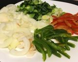 Foto del paso 1 de la receta: Wok de pollo con verduras