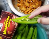 A picture of step 1 of Desi style peri bites.