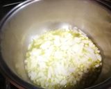 Foto del paso 2 de la receta: Calamar y gambas con calabaza sobre arroz