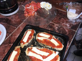 Milanesas de berenjena 🍆 a la napo
