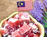 Gambar langkah 3 resipi Yogurt Red Fruity.