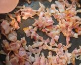 Spenótos baconos tészta recept fázis 1 fotója