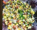 A picture of step 2 of Tasty corn bhel (healthy recipe).