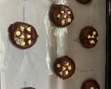 A picture of step 3 of Eggless Red Velvet Cookies 😋.
