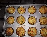 A picture of step 3 of Vegetable potato oven pancakes.