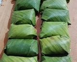 Foto langkah ke 8 dari resep Lemper Ayam Buah Naga.
