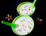 A picture of step 5 of Sagoo kheer.