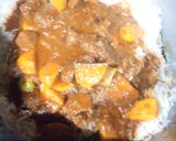A picture of step 9 of Bombay+Sindhi Masalah Beef Biryani.