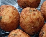 Foto do passo 13 de Croquete de arroz com queijo muçarela e parmesão