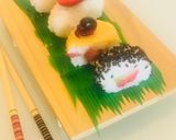 A picture of step 12 of Fresh fruit sushi platter.