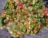 Foto langkah ke 3 dari resep Oseng Pedas Teri Medan Pete Cabe Ijo.