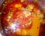 A picture of step 6 of Okra and egusi soup.