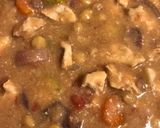A picture of step 10 of Chicken Hot Pot with a twist.