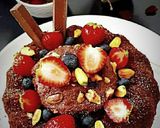 A picture of step 4 of Pearl Millet Strawberry Cake.