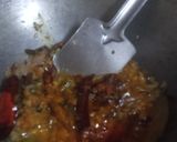 A picture of step 3 of Black vatana pulao.