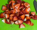 A picture of step 1 of Strawberry Shortcake.