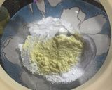 Foto langkah ke 4 dari resep Putri Salju Pandan Mede Keju.