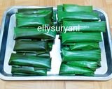 Foto langkah ke 9 dari resep Brusbus aka Pepes Pisang-Ketan Ala Rumah Kami.